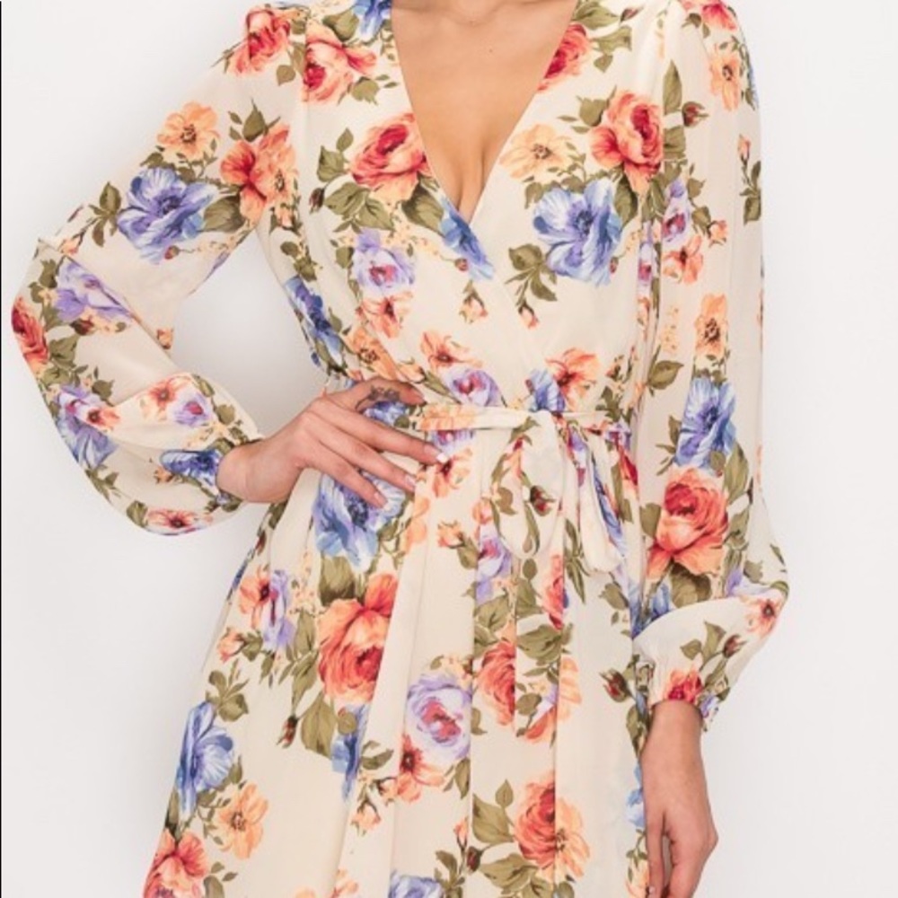 Floral Mini Dress